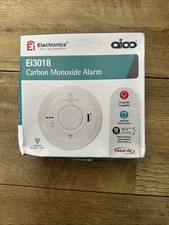 Aico Ei3018 Carbon Monoxide Detector Alarm Expiry Feb 2033