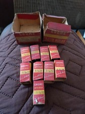 Gnome 6V, 6W, Vintage Scooter Bulbs X 9