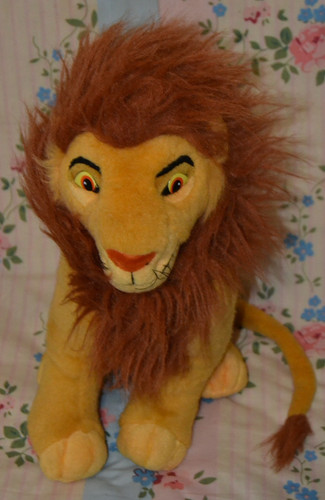 Vintage simba lion - lion, king