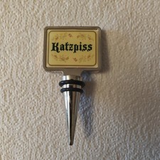 Katzpiss novelty wine bottle