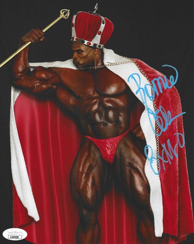 Ronnie coleman signed 8x10 - signed,