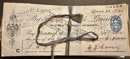 141 vintage barclays bank - vintage,