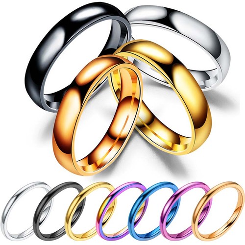 Titanium steel rings - titanium,