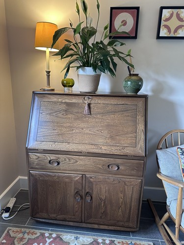 Rare ercol writing bureau - ercol,