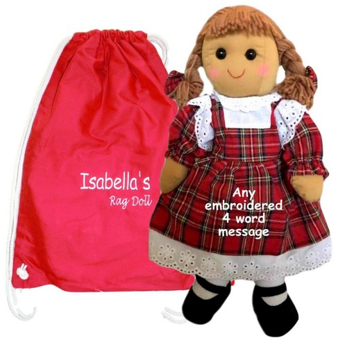 Personalised rag doll baby 1st - doll,