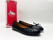 FRENCH SOLE Black Quilted