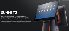 SunmiT2 Pos Till Machine Dual screens ( Andriod System ) With Cable