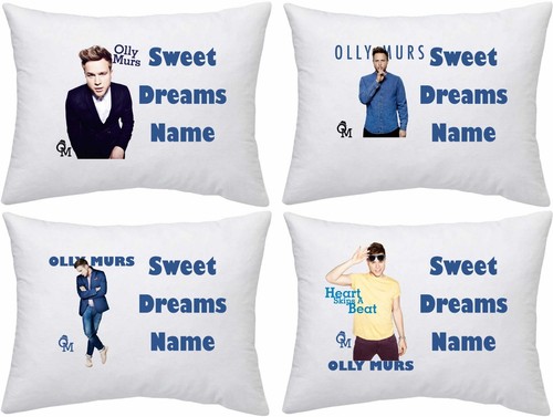 Olly murs personalised pillow - murs,