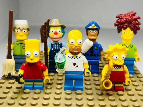 Lego the simpsons character - simpsons,