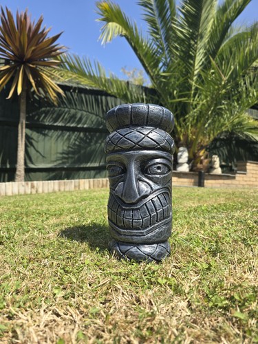 Stone garden totem pole - totem,