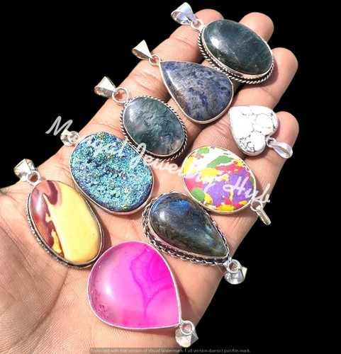 Amethyst mix gemstone - mix,