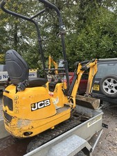 JCB 8008 Micro digger and plant trailer + VAT