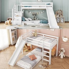 Bunk Bed Frame House with