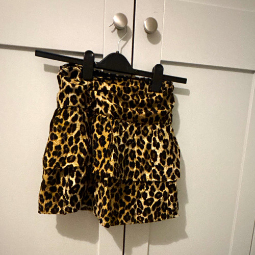 Shein leopard print skort - shein,