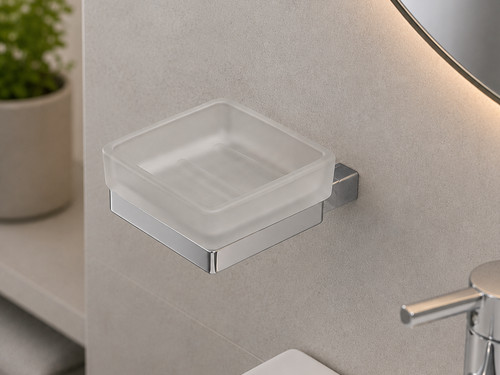 Chrome frosted glass - &,