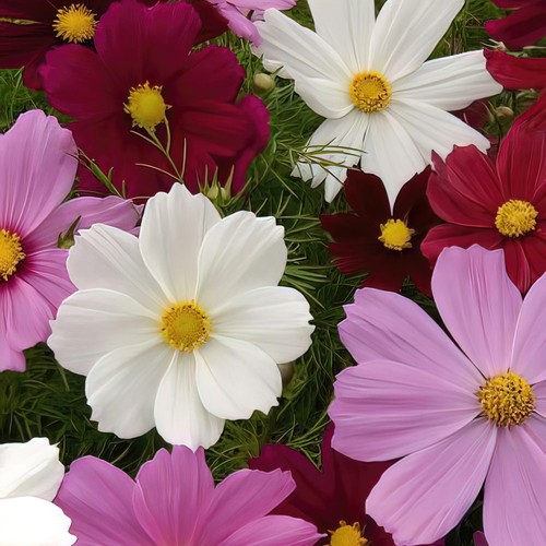 Cosmos sonata mix dwarf - sonata,