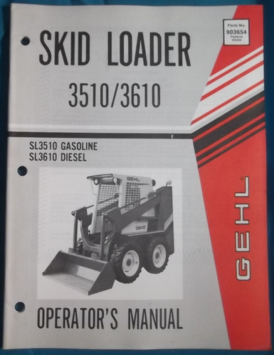 Gehl 3510 3610 skid - sl-3510,