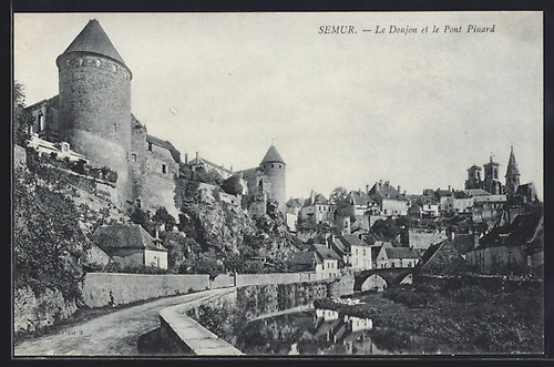 Old postcard semur conjon - old,
