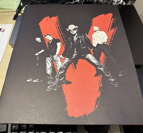 Vertigo 2005 tour programme - u2,