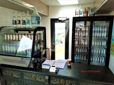 Polar GJ448 -2  Sliding Double Door Display Fridge Used 1 weekend - Bristol 