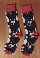 Novelty Bowling Alley Socks