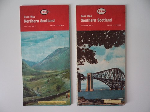 Vintage 60s esso folding - 2,