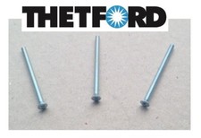 Caravan Thetford Gas Hob Cap Screws Stainless Steel - 3 Pack - Same Day Despatch