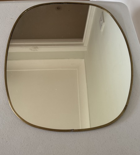 Uyova oval brass mirror la - -,