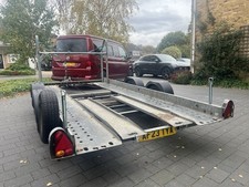 Brian James Clubman Race Car Trailer With Tyre Rack - 2000kg - 4.3m x 1.90m