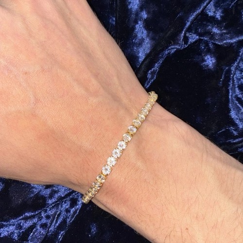 Iced tennis chain - chain,