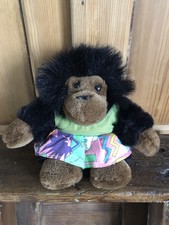 PG Tips Samantha Tipps Monkey Chimp Soft Toy Plush Unusual Vintage 6"