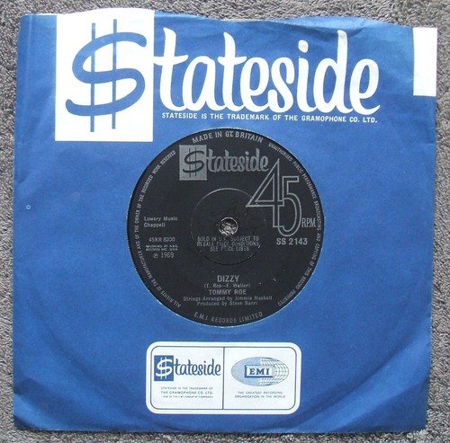 Tommy roe dizzy - roe, (1969)