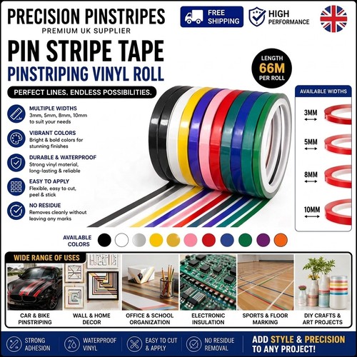 Pin stripe tape - pin, pinstripe