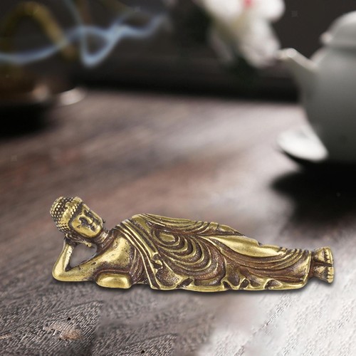 Mini retro reclining buddha - retro,