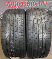 2x 255 40 19  96W Pirelli P Zero ⭐ RSC RUN FLAT 2554019 255 40 R19 FREE P&P