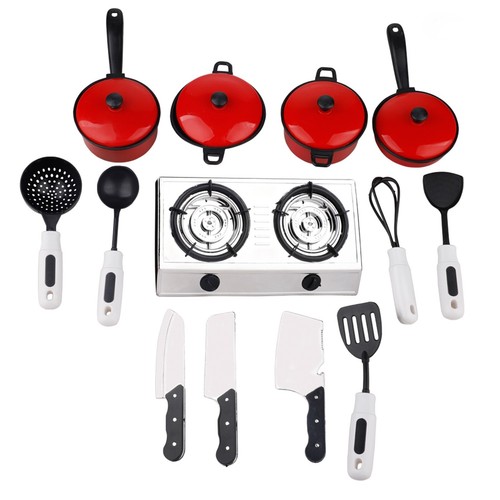 Kids kitchen play set cookware - set,