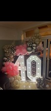 4FT LED Light Up Numbers For Sale  – 0–9 Giant Party Wedding Birthday Decor