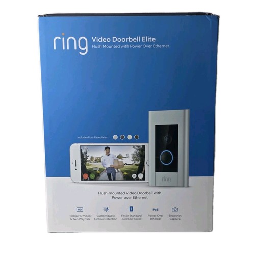 Ring video doorbell elite - ring,