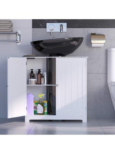 Bathroom under sink cabinet - under,
