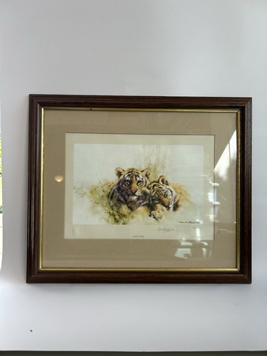 Signed tiger cubs artwork - cubs,