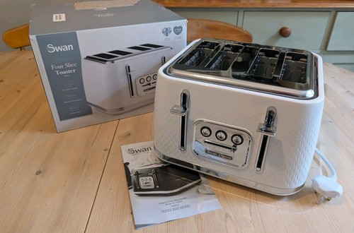 Swan slice toaster - swan, 4-slice