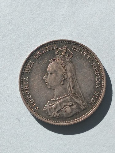 1887 queen victoria silver - 1887,