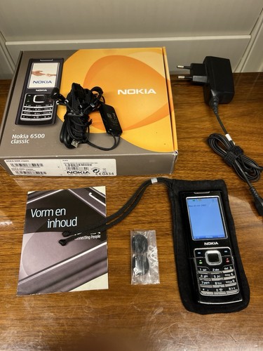 Nokia 6500 classic with box - classic,