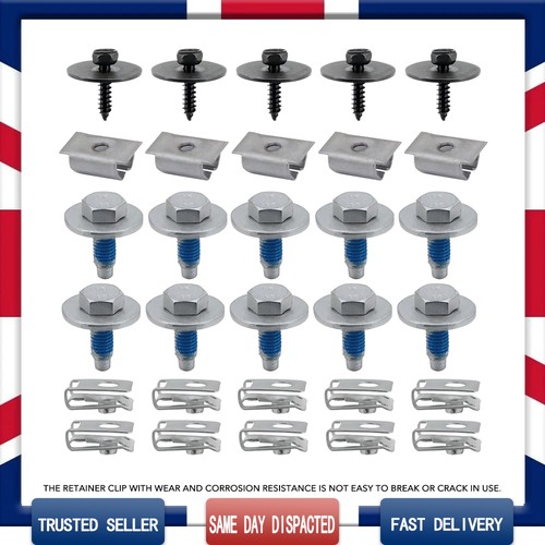 30x engine undertray clips for - engine,