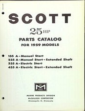 1959 Scott Outboard Motor