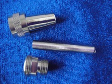 1pc Audio Male Female  Old Style Model Vintage Ham Radio Connector Plug Adapter