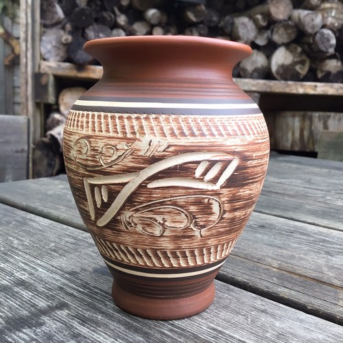Small old vintage brown - small,