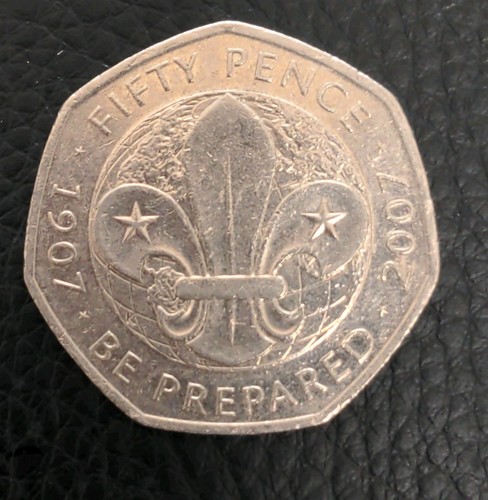 2007 50p centenary of - 2007,