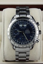 OMEGA Speedmaster Triple DateBlue Men's Watch - 3523.80.00