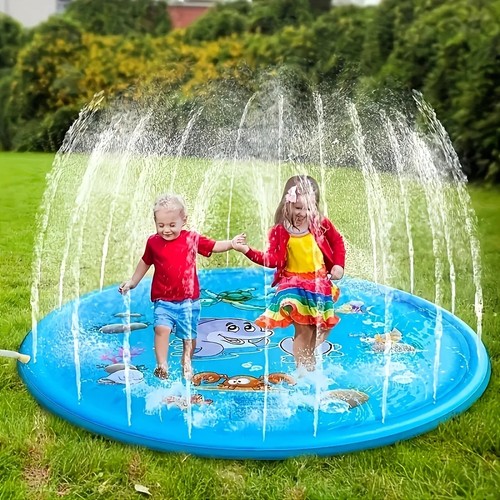 37inch round splash pad - round,
